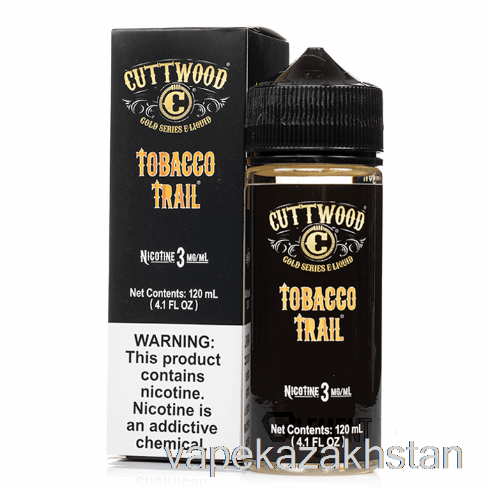 Vape Disposable Tobacco Trail - Cuttwood E-Liquid - 120mL 0mg